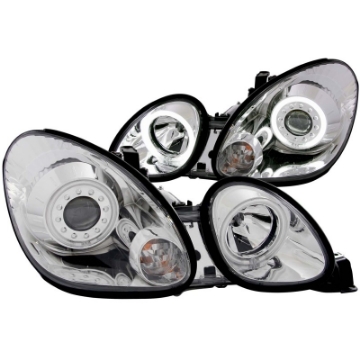 Picture of ANZO 1998-2005 Lexus Gs300 Projector Headlights w- Halo Chrome