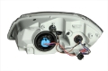 Picture of ANZO 2005-2010 Chevrolet Cobalt Crystal Headlights Black