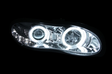 Picture of ANZO 1998-2002 Chevrolet Camaro Projector Headlights w- Halo Chrome