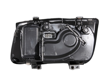 Picture of ANZO 1999-2005 Volkswagen Jetta Crystal Headlights Black w-o Bulbs
