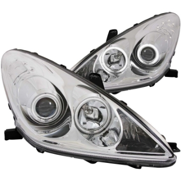 Picture of ANZO 2002-2003 Lexus Es300 Projector Headlights w- Halo Chrome CCFL