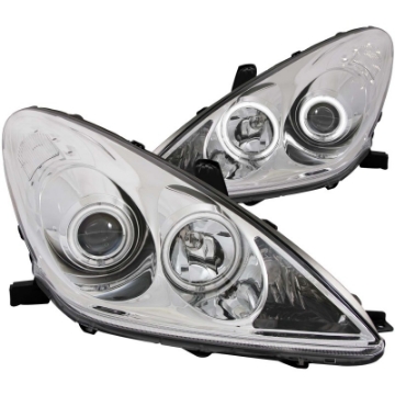 Picture of ANZO 2002-2003 Lexus Es300 Projector Headlights w- Halo Chrome CCFL