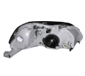 Picture of ANZO 1999-2000 Honda Civic Crystal Headlights Chrome