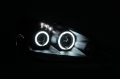 Picture of ANZO 2005-2006 Acura RSX Projector Headlights w- Halo Black