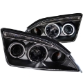 Picture of ANZO 2005-2007 Ford Focus Projector Headlights w- Halo Black