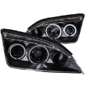 Picture of ANZO 2005-2007 Ford Focus Projector Headlights w- Halo Black