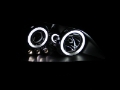 Picture of ANZO 2001-2005 Lexus Is300 Projector Headlights w- Halo Black