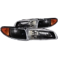 Picture of ANZO 1997-2003 Pontiac Grand Prix Crystal Headlights Black