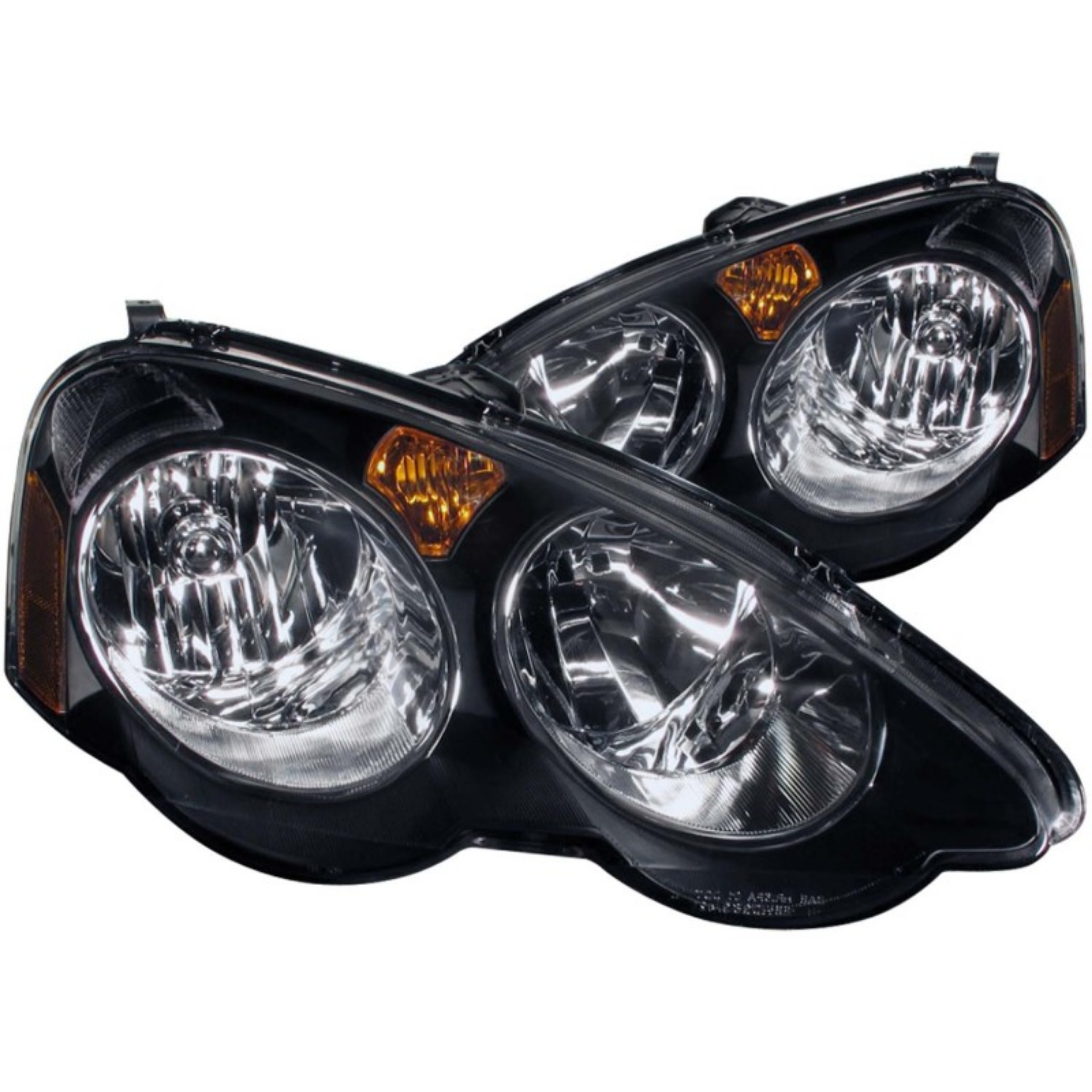 Picture of ANZO 2002-2004 Acura RSX Crystal Headlights Black