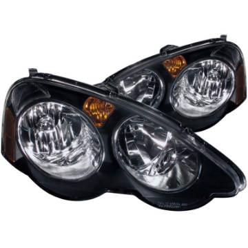 Picture of ANZO 2002-2004 Acura RSX Crystal Headlights Black