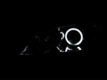 Picture of ANZO 2004-2008 Mazda 3 Projector Headlights w- Halos Chrome