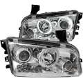 Picture of ANZO 2006-2010 Dodge Charger Projector Headlights w- Halo Chrome CCFL