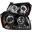 Picture of ANZO 2005-2007 Dodge Magnum Projector Headlights Black