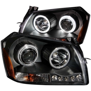 Picture of ANZO 2005-2007 Dodge Magnum Projector Headlights Black