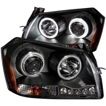 Picture of ANZO 2005-2007 Dodge Magnum Projector Headlights Black