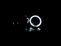 Picture of ANZO 2004-2008 Mazda 3 Projector Headlights w- Halo Black CCFL