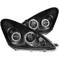 Picture of ANZO 2002-2003 Lexus Es300 Projector Headlights w- Halo Black