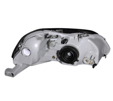 Picture of ANZO 1999-2000 Honda Civic Crystal Headlights Gun-Metal Gray