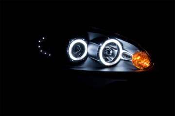 Picture of ANZO 2006-2007 Chevrolet Monte Carlo Projector Headlights w- Halo Black
