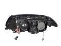 Picture of ANZO 1999-2001 BMW 3 Series E46 Projector Headlights w- Halo Black CCFL