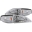 Picture of ANZO 1994-1998 Ford Mustang Crystal Headlights Chrome