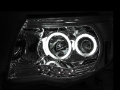 Picture of ANZO 2005-2011 Toyota Tacoma Projector Headlights w- Halos Chrome