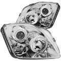 Picture of ANZO 1997-2001 Honda Prelude Projector Headlights w- Halo Chrome w- LED