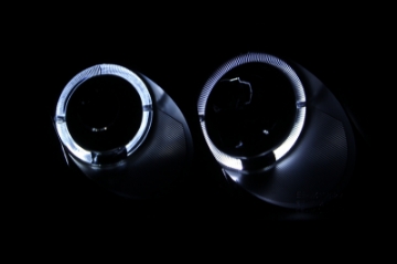 Picture of ANZO 2001-2005 Volkswagen Passat Projector Headlights w- Halo Black