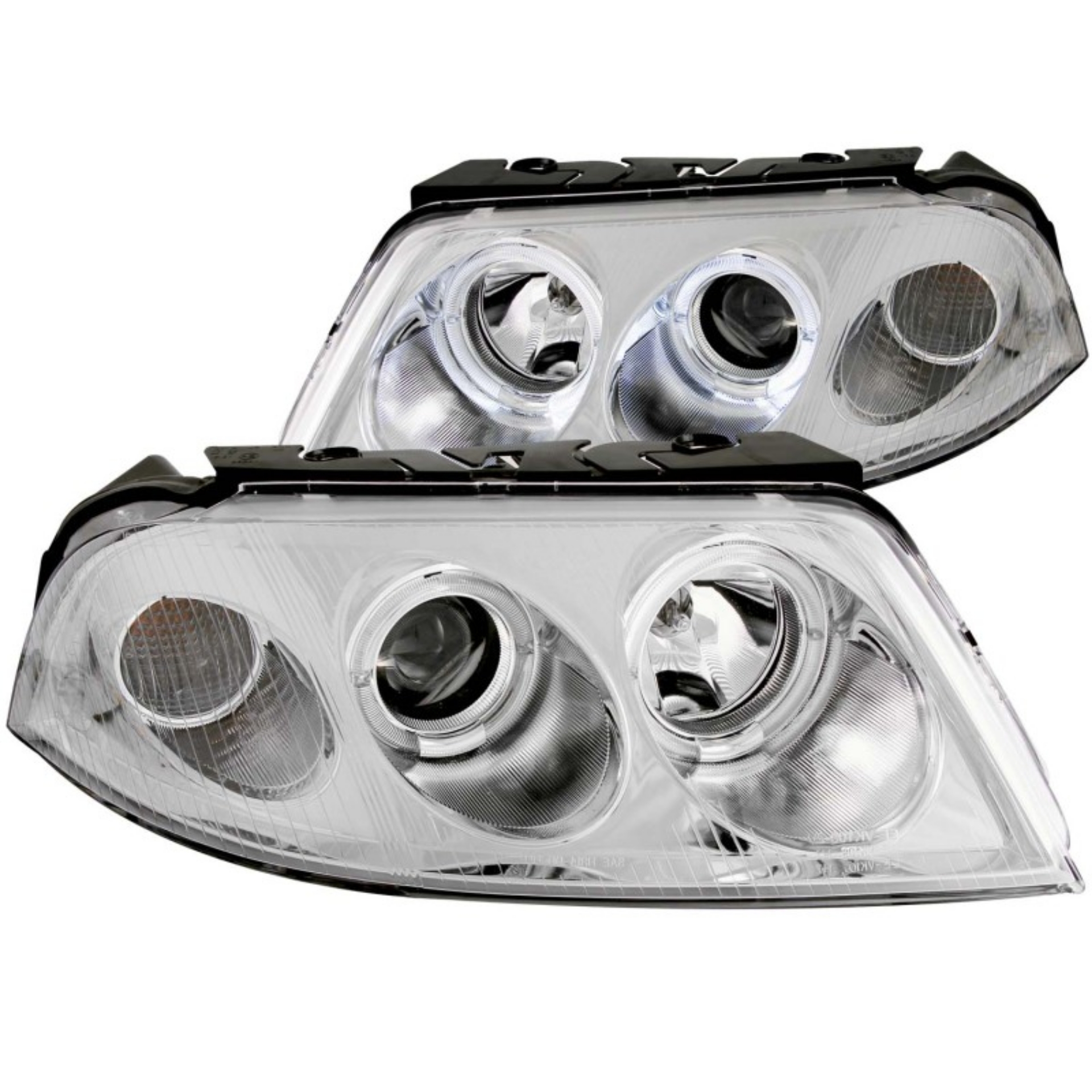Picture of ANZO 2001-2005 Volkswagen Passat Projector Headlights w- Halo Chrome