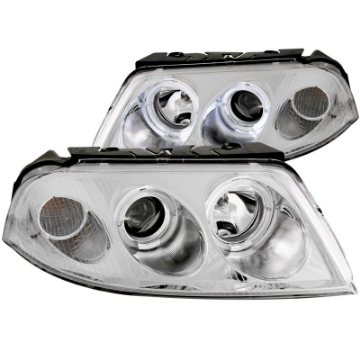 Picture of ANZO 2001-2005 Volkswagen Passat Projector Headlights w- Halo Chrome