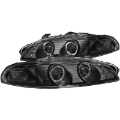 Picture of ANZO 1997-1999 Mitsubishi Eclipse Projector Headlights w- Halo Black G2