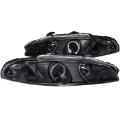 Picture of ANZO 1997-1999 Mitsubishi Eclipse Projector Headlights w- Halo Black G2