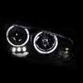 Picture of ANZO 2006-2010 Dodge Charger Projector Headlights w- Halo Black