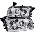 Picture of ANZO 2006-2010 Dodge Charger Projector Headlights w- Halo Chrome