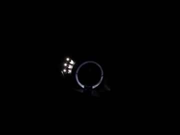 Picture of ANZO 2000-2005 Toyota Celica Projector Headlights w- Halo Black