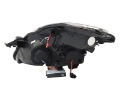 Picture of ANZO 2008-2009 Nissan Altima 2 Door ONLY Projector Headlights w- Halo Black CCFL