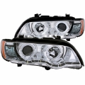 Picture of ANZO 2000-2003 BMW X5 Projector Headlights w- Halo Chrome