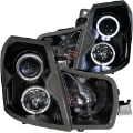 Picture of ANZO 2003-2007 Cadillac CTS Projector Headlights w- Halo Black