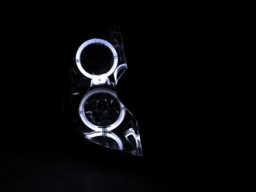 Picture of ANZO 2003-2007 Cadillac CTS Projector Headlights w- Halo Chrome