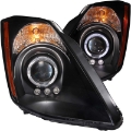 Picture of ANZO 2003-2005 Nissan 350Z Projector Headlights w- Halo Black
