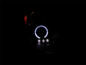 Picture of ANZO 2003-2005 Nissan 350Z Projector Headlights w- Halo Black