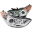 Picture of ANZO 2011-2014 Hyundai Elantra Projector Headlights w- Halo Chrome CCFL
