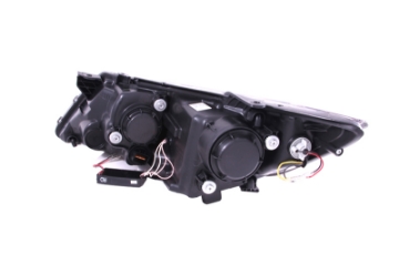 Picture of ANZO 2011-2013 Kia Optima Projector Headlights w- Halo Chrome CCFL