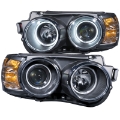 Picture of ANZO 2012-2015 Chevrolet Sonic Projector Headlights w- Halo Black CCFL