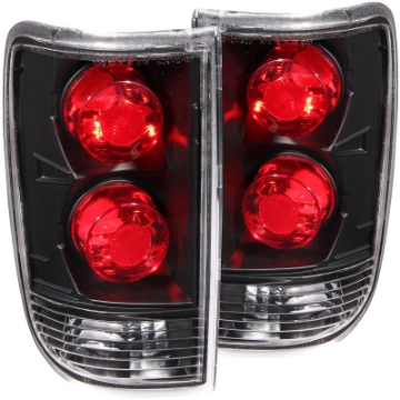 Picture of ANZO 1995-2005 Chevrolet Blazer Taillights Black