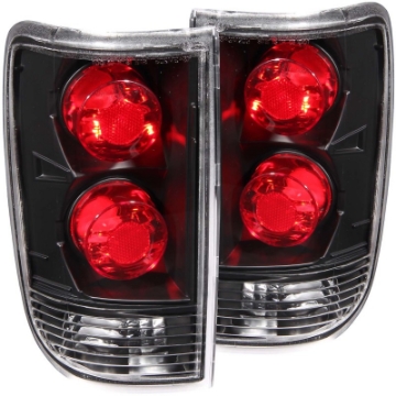 Picture of ANZO 1995-2005 Chevrolet Blazer Taillights Black