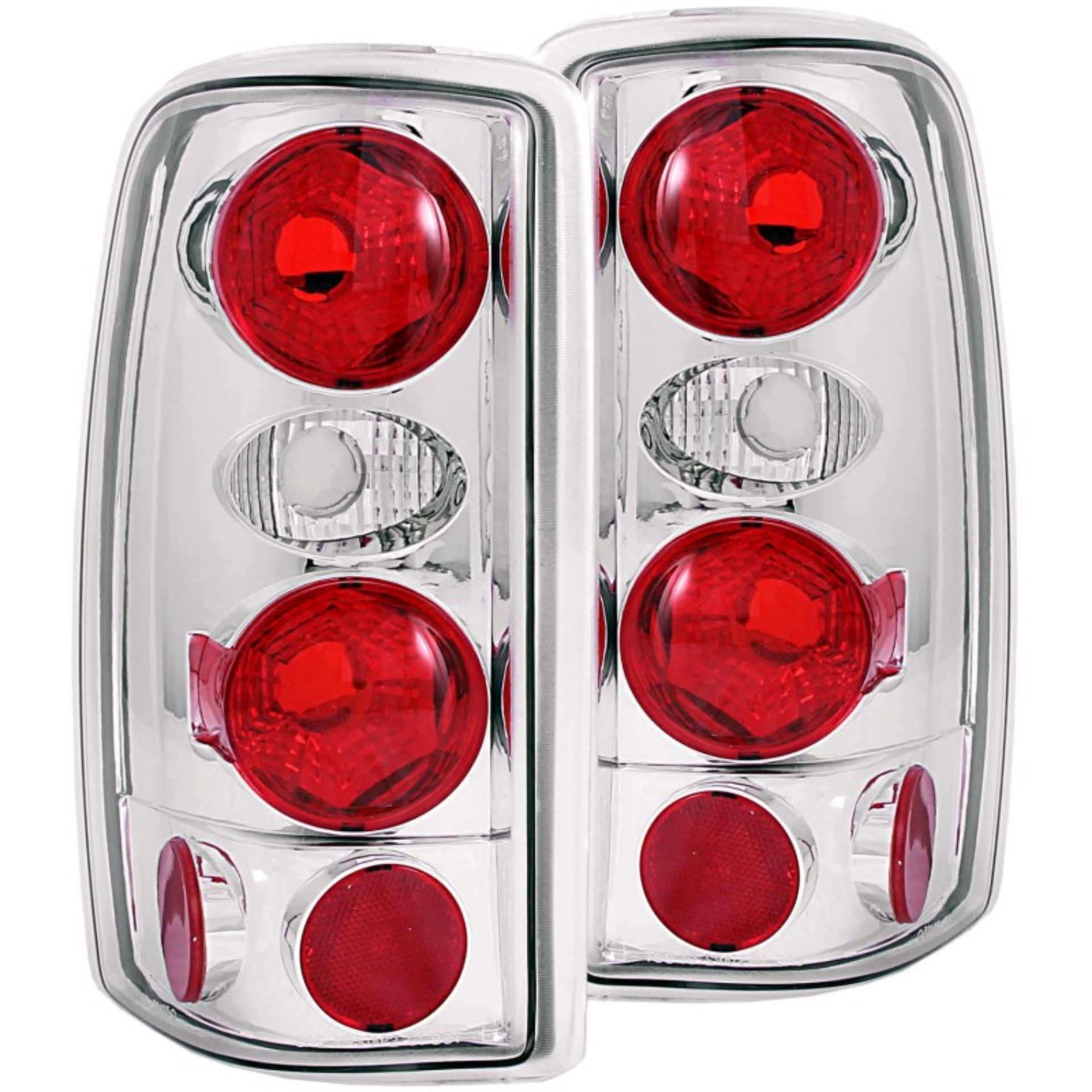 Picture of ANZO 2000-2006 Chevrolet Suburban Taillights Chrome