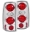 Picture of ANZO 2000-2006 Chevrolet Suburban Taillights Chrome