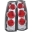Picture of ANZO 1999-2000 Cadillac Escalade Taillights Chrome 3D Style