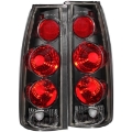 Picture of ANZO 1999-2000 Cadillac Escalade Taillights Black 3D Style